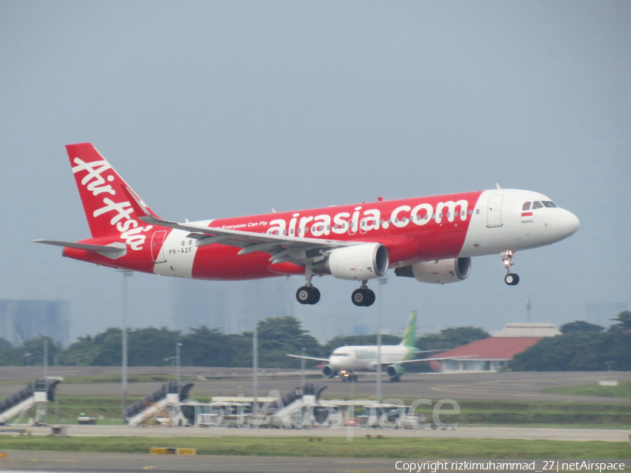 Indonesia AirAsia Airbus A320-216 (PK-AZF) | Photo 622007