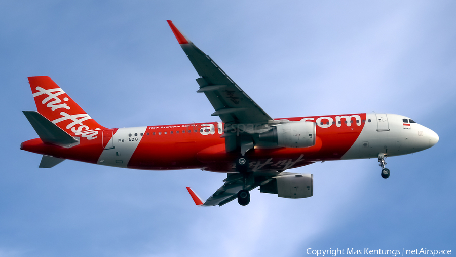 Indonesia AirAsia Airbus A320-216 (PK-AZG) | Photo 473687