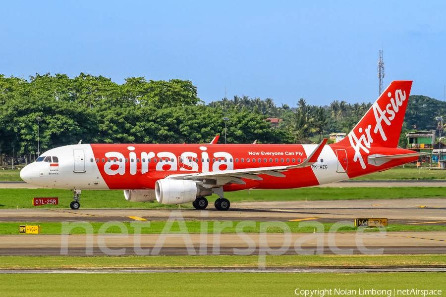 Indonesia AirAsia Airbus A320-216 (PK-AZG) | Photo 371201