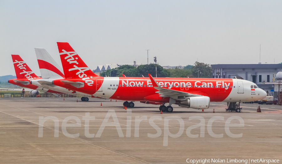 Indonesia AirAsia Airbus A320-216 (PK-AZG) | Photo 367020