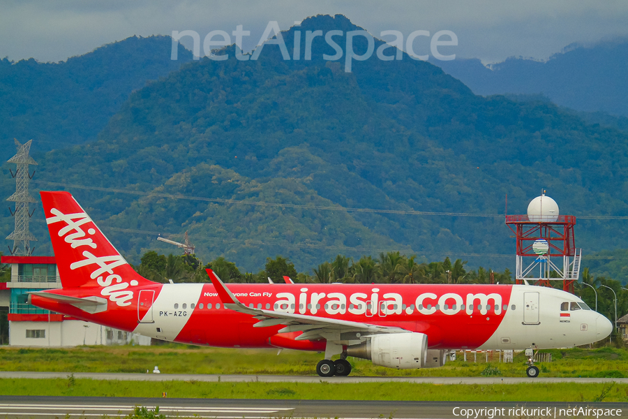 Indonesia AirAsia Airbus A320-216 (PK-AZG) | Photo 549126