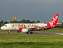 Indonesia AirAsia Airbus A320-216 (PK-AZI) at  Palembang - Sultan Mahmud Badaruddin II International, Indonesia