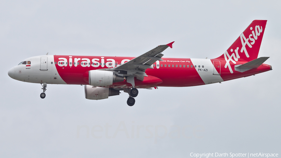 Indonesia AirAsia Airbus A320-216 (PK-AZI) | Photo 308998
