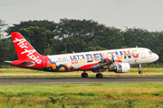 Indonesia AirAsia Airbus A320-216 (PK-AZI) at  Adisumarmo International, Indonesia