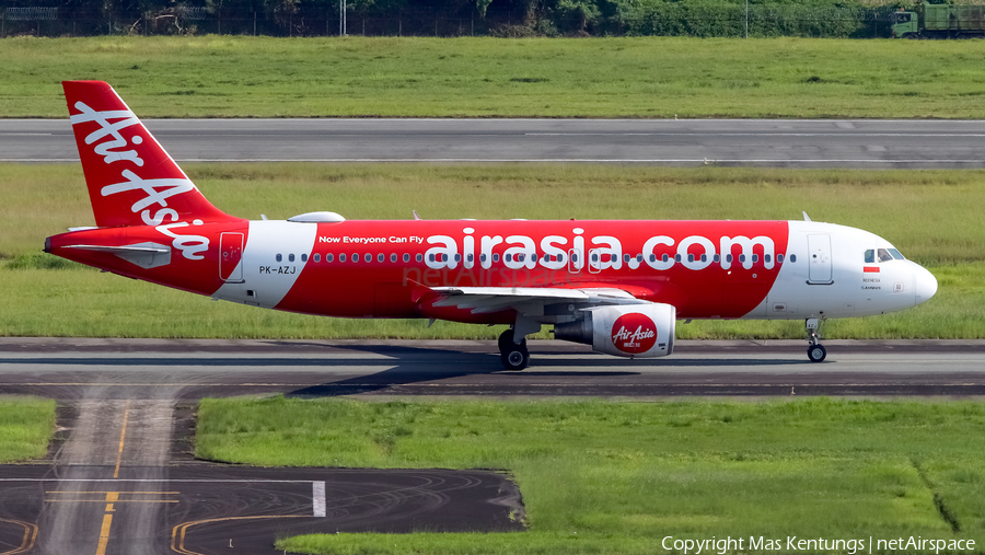 Indonesia AirAsia Airbus A320-216 (PK-AZJ) | Photo 549326