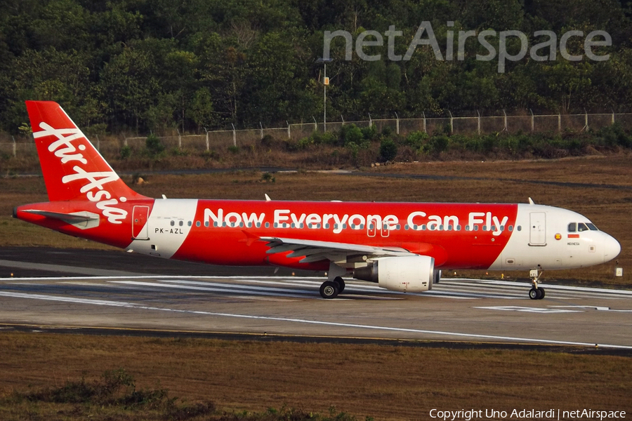 Indonesia AirAsia Airbus A320-216 (PK-AZL) | Photo 602501