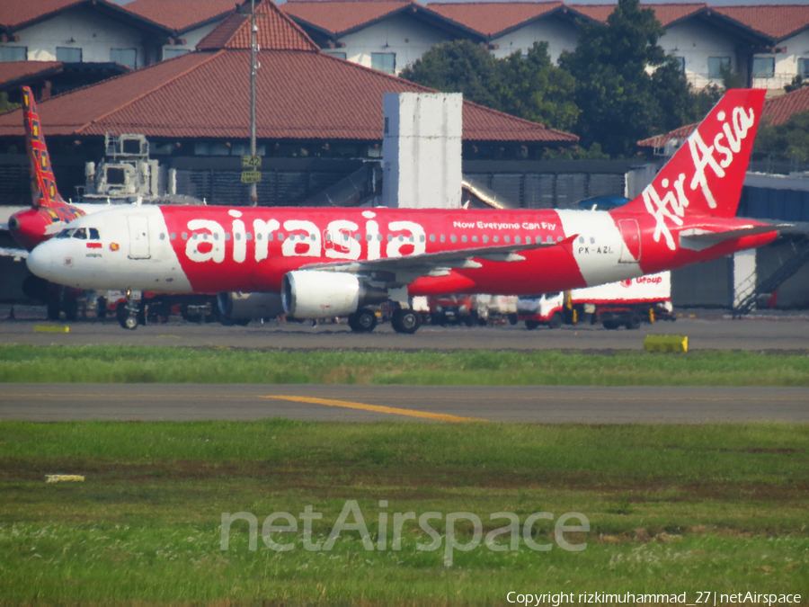 Indonesia AirAsia Airbus A320-216 (PK-AZL) | Photo 622229