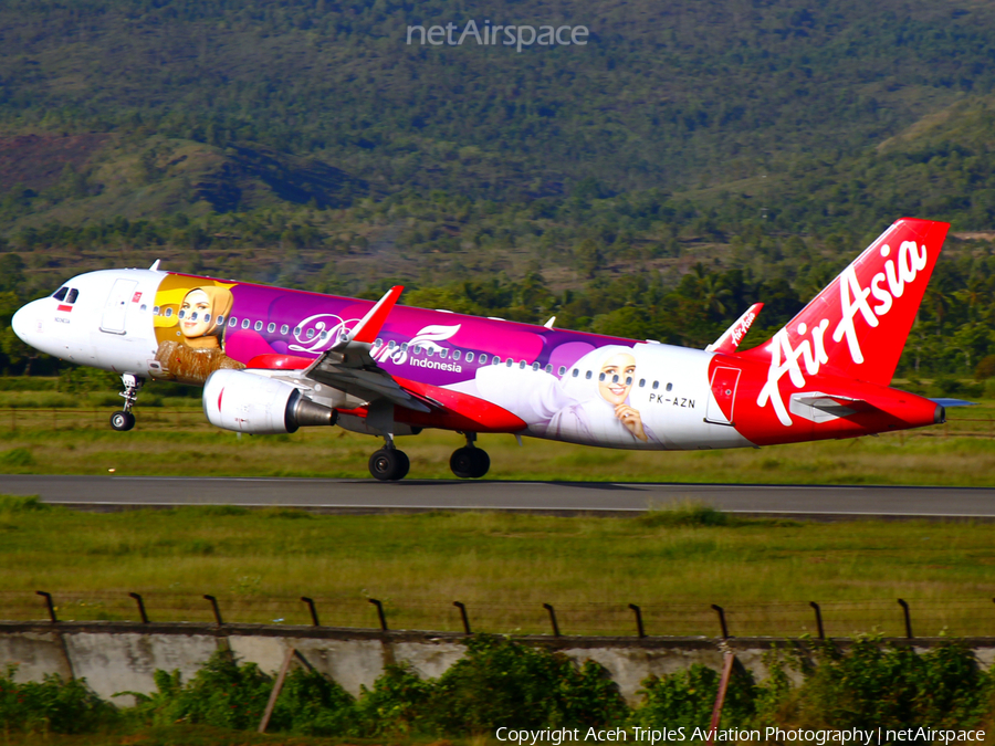 Indonesia AirAsia Airbus A320-216 (PK-AZN) | Photo 513213