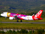 Indonesia AirAsia Airbus A320-216 (PK-AZN) at  Banda Aceh - Sultan Iskandar Muda International, Indonesia