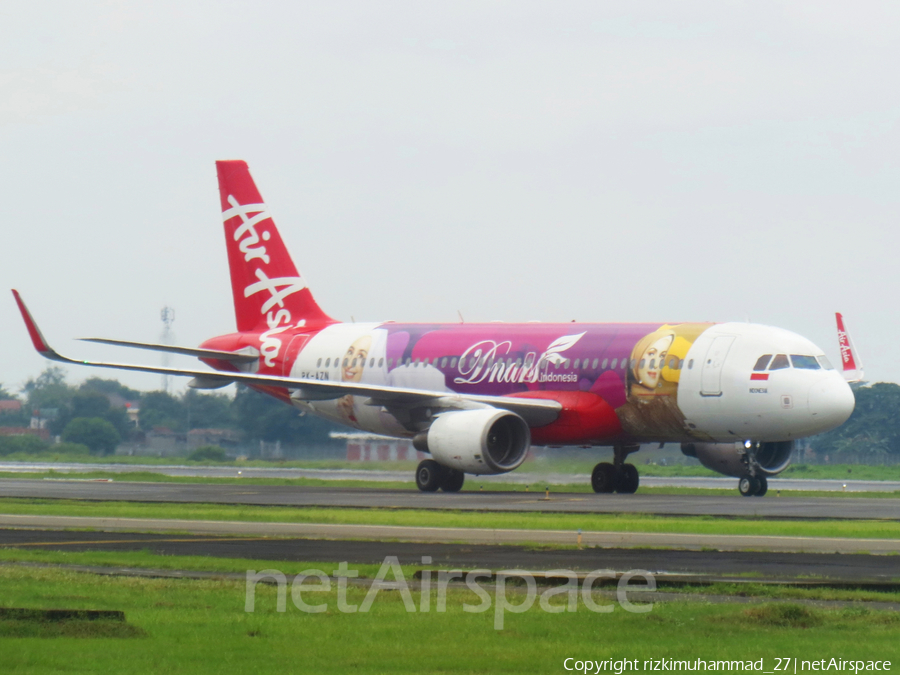 Indonesia AirAsia Airbus A320-216 (PK-AZN) | Photo 622743