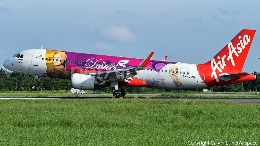 Indonesia AirAsia Airbus A320-216 (PK-AZN) | Photo 469616