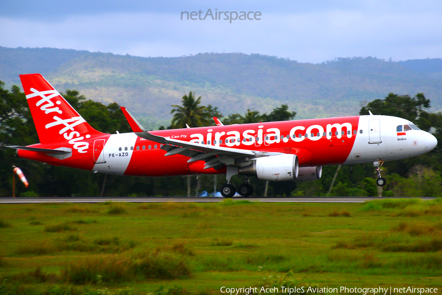 Indonesia AirAsia Airbus A320-216 (PK-AZO) | Photo 545599