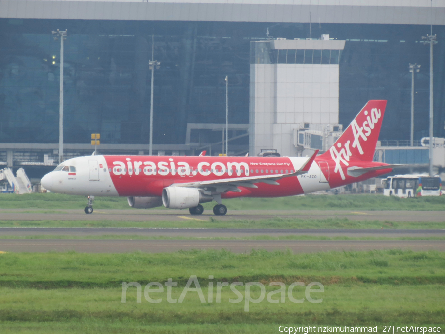 Indonesia AirAsia Airbus A320-216 (PK-AZO) | Photo 622005