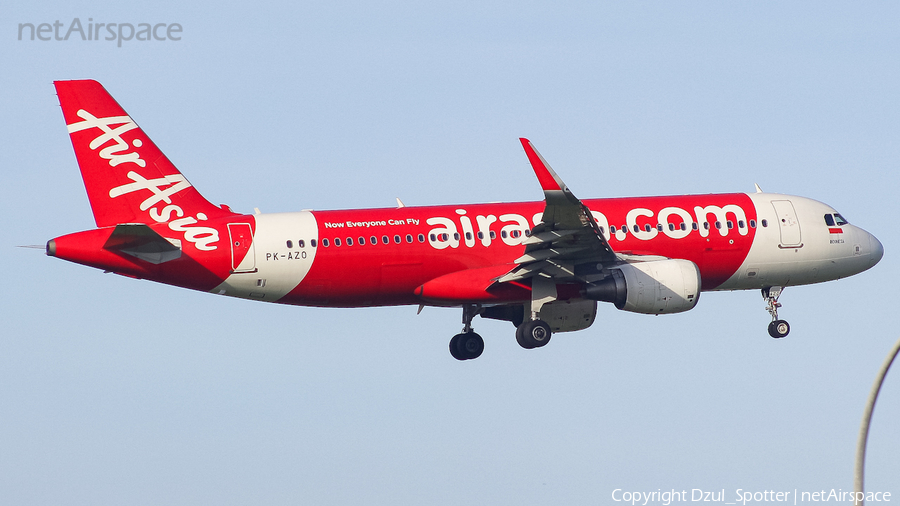 Indonesia AirAsia Airbus A320-216 (PK-AZO) | Photo 571704