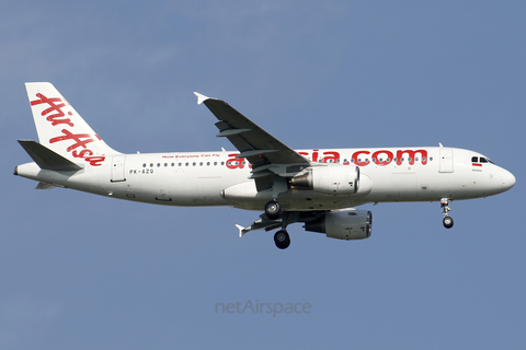 Indonesia AirAsia Airbus A320-216 (PK-AZQ) at  Singapore - Changi, Singapore