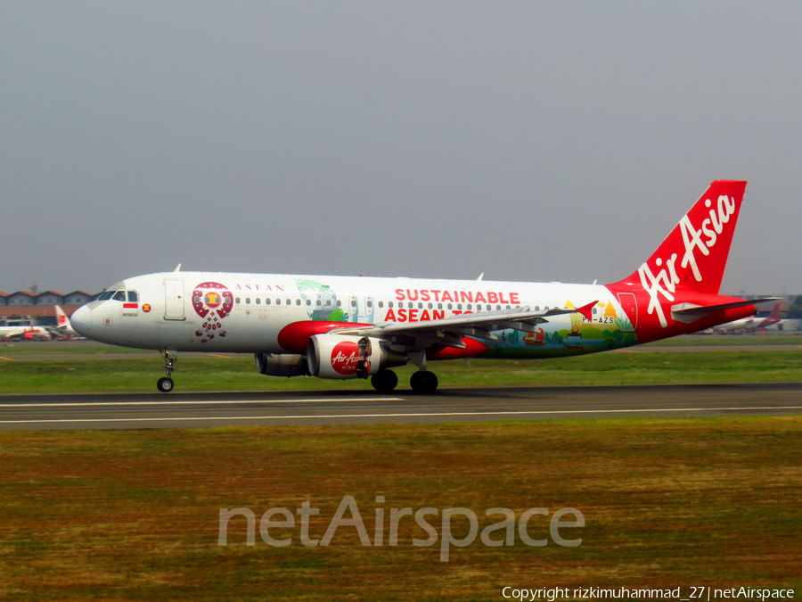 Indonesia AirAsia Airbus A320-216 (PK-AZS) | Photo 622245