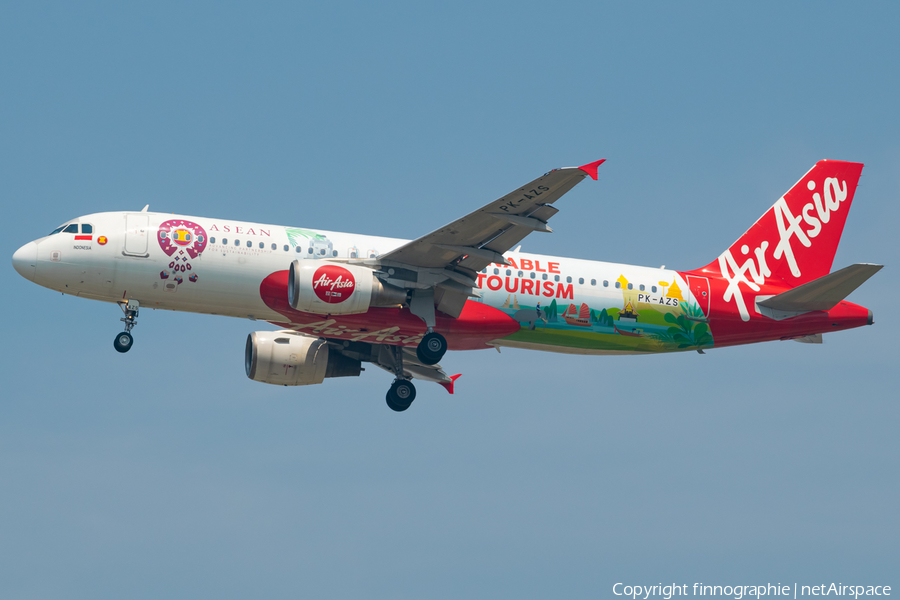 Indonesia AirAsia Airbus A320-216 (PK-AZS) | Photo 562304