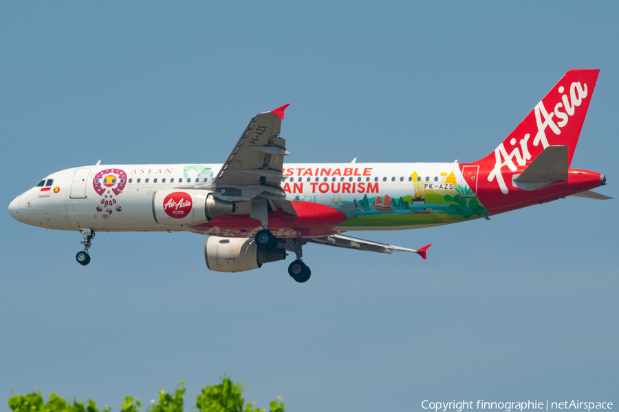 Indonesia AirAsia Airbus A320-216 (PK-AZS) | Photo 562305