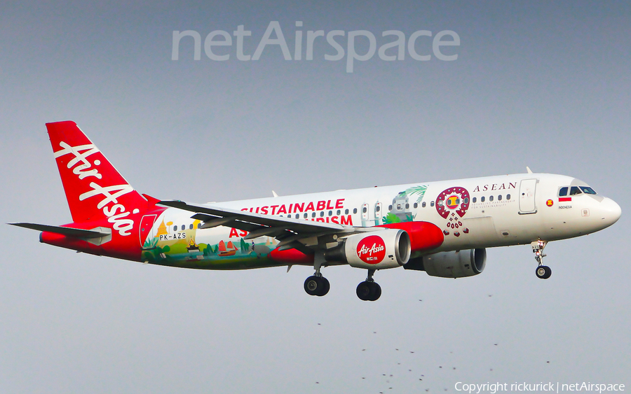 Indonesia AirAsia Airbus A320-216 (PK-AZS) | Photo 572107
