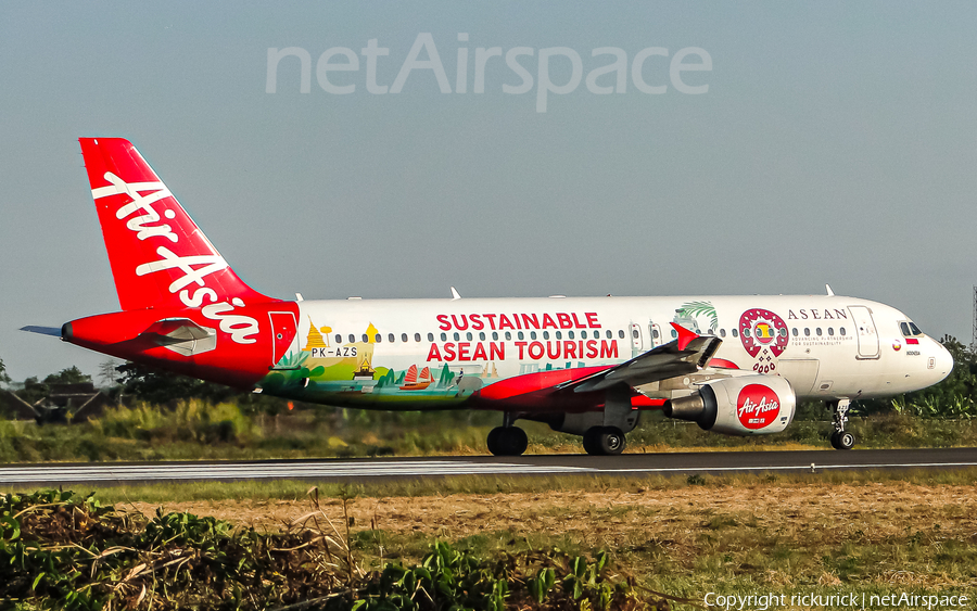 Indonesia AirAsia Airbus A320-216 (PK-AZS) | Photo 579731