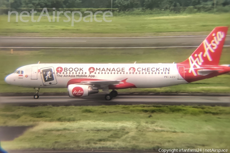 Indonesia AirAsia Airbus A320-216 (PK-AZU) | Photo 639205