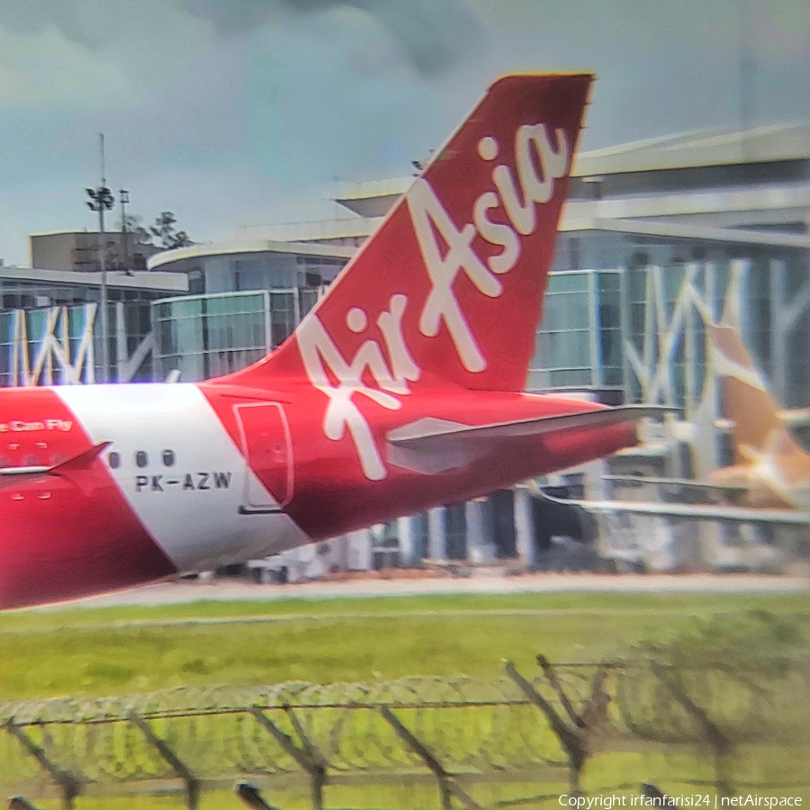 Indonesia AirAsia Airbus A320-214 (PK-AZW) | Photo 681085
