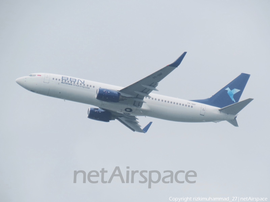 BBN Airlines Indonesia Boeing 737-8BK (PK-BBF) | Photo 622042