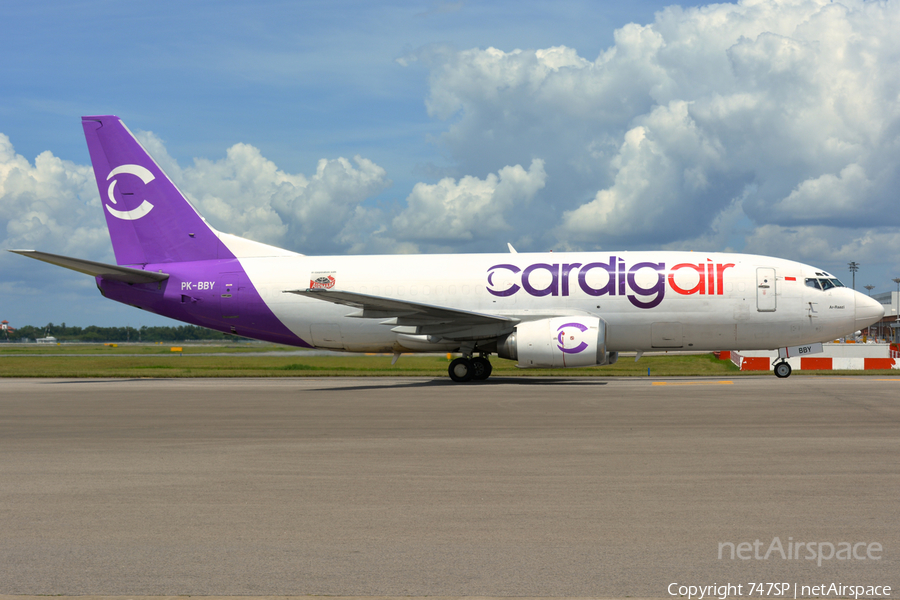 Cardig Air Boeing 737-3Q8(SF) (PK-BBY) | Photo 35855