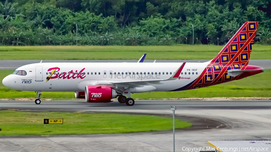 Batik Air Airbus A320-251N (PK-BDF) | Photo 459112