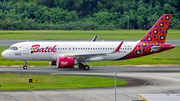 Batik Air Airbus A320-251N (PK-BDF) at  Balikpapan Sepinggan - International, Indonesia