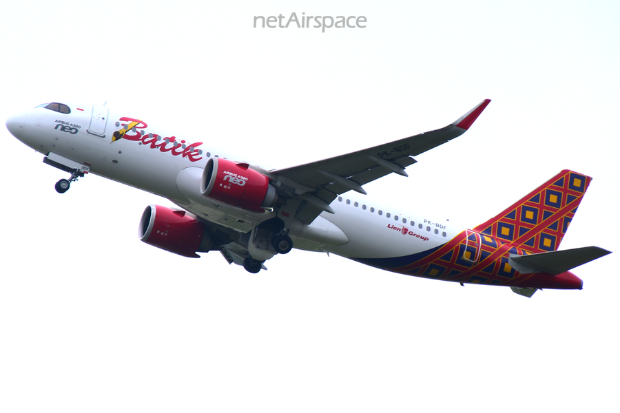 Batik Air Airbus A320-251N (PK-BDF) | Photo 537141