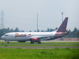 Batik Air Boeing 737-8U3 (PK-BGF) at  Yogyakarta - International, Indonesia