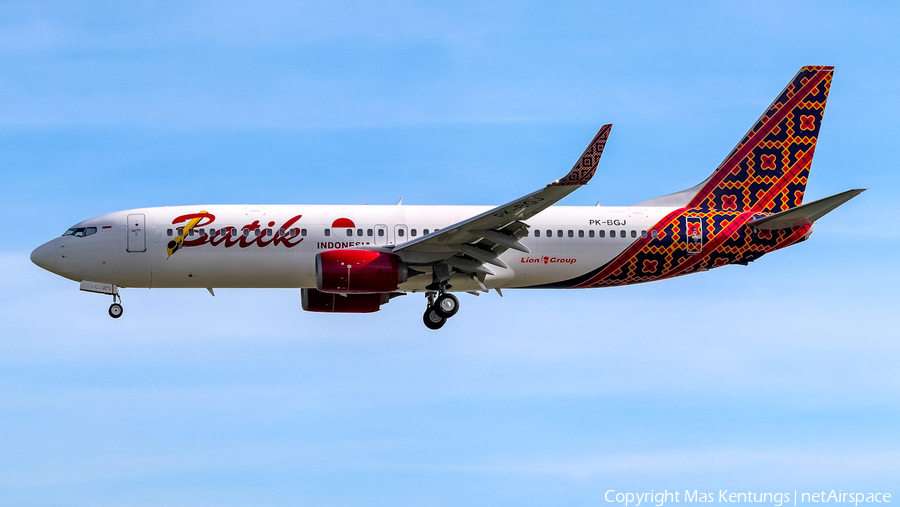 Batik Air Boeing 737-8U3 (PK-BGJ) | Photo 537279