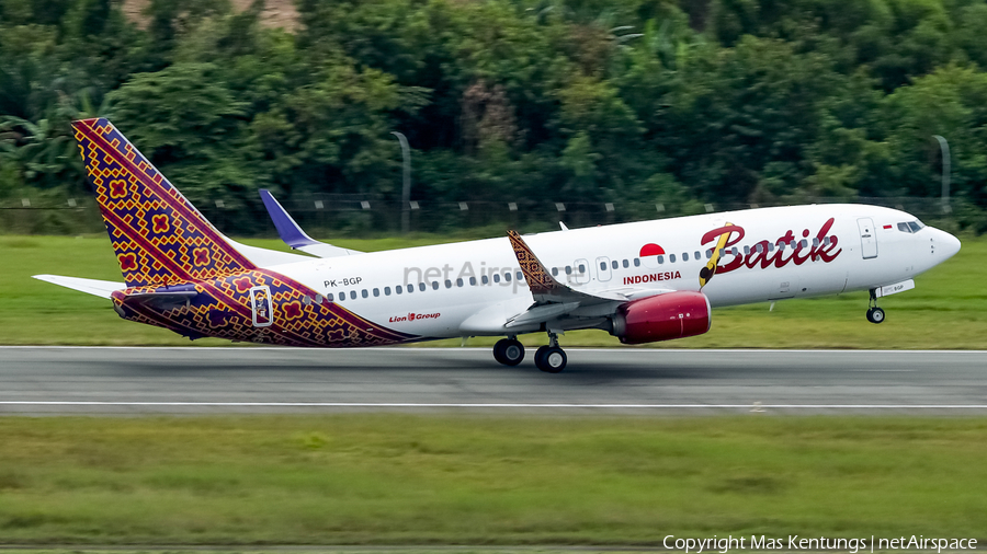 Batik Air Boeing 737-86N (PK-BGP) | Photo 537278