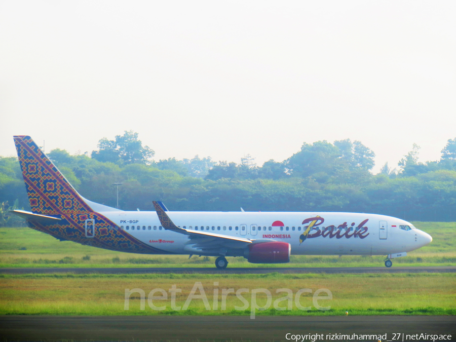 Batik Air Boeing 737-86N (PK-BGP) | Photo 623388