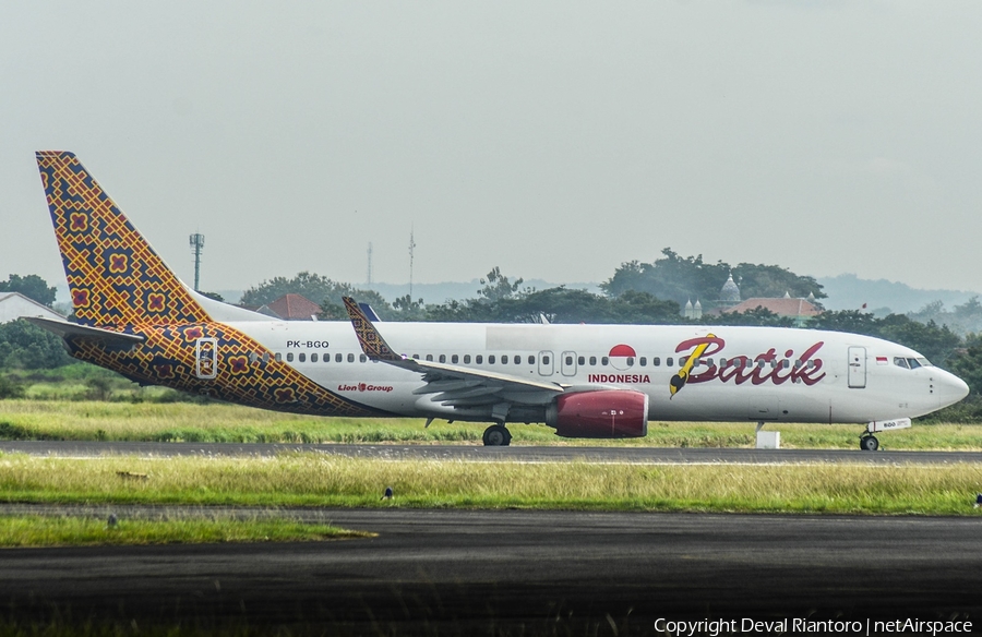 Batik Air Boeing 737-86N (PK-BGQ) | Photo 534468