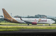 Batik Air Boeing 737-86N (PK-BGQ) at  Adisumarmo International, Indonesia