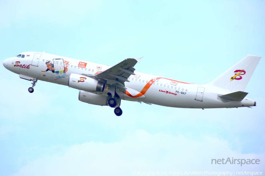 Batik Air Airbus A320-232 (PK-BKF) | Photo 545145