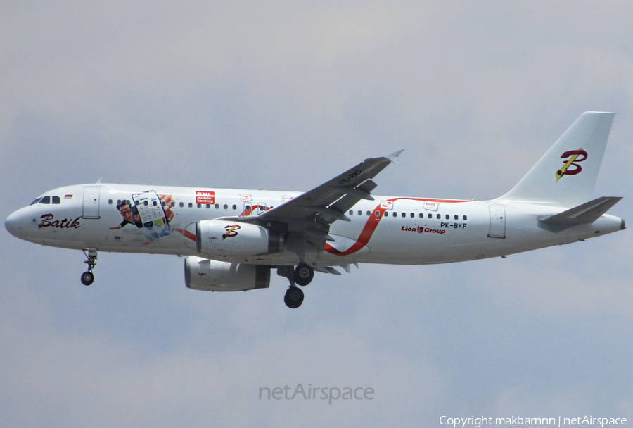 Batik Air Airbus A320-232 (PK-BKF) | Photo 533271