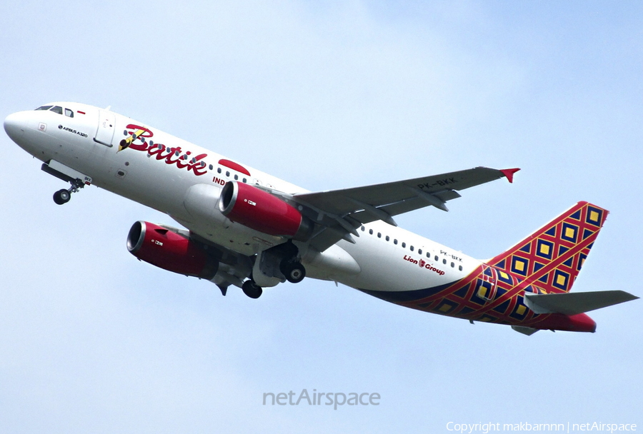 Batik Air Airbus A320-232 (PK-BKK) | Photo 536905