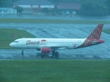 Batik Air Airbus A320-214 (PK-BKQ) at  Palembang - Sultan Mahmud Badaruddin II International, Indonesia