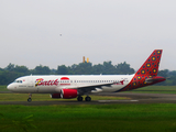 Batik Air Airbus A320-214 (PK-BKR) at  Palembang - Sultan Mahmud Badaruddin II International, Indonesia