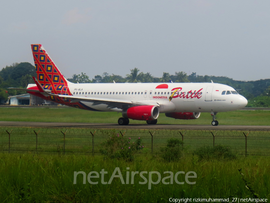 Batik Air Airbus A320-232 (PK-BLA) | Photo 622380