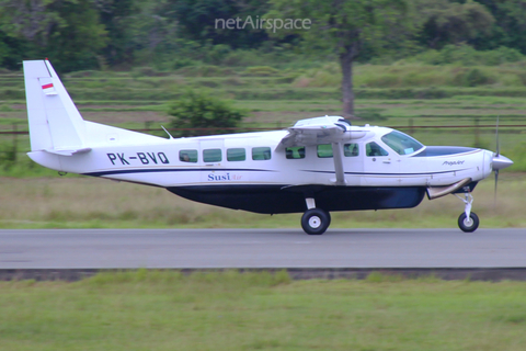 Susi Air Cessna 208B Grand Caravan (PK-BVQ) at  Banda Aceh - Sultan Iskandar Muda International, Indonesia