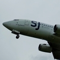 Sriwijaya Air Boeing 737-3Q8 (PK-CKL) at  Balikpapan Sepinggan - International, Indonesia