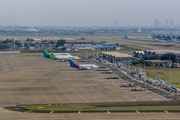 Sriwijaya Air Boeing 737-524 (PK-CLC) at  Jakarta - Soekarno-Hatta International, Indonesia