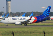 Sriwijaya Air Boeing 737-524 (PK-CLE) at  Jakarta - Soekarno-Hatta International, Indonesia