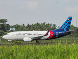 Sriwijaya Air Boeing 737-524 (PK-CLE) at  Palembang - Sultan Mahmud Badaruddin II International, Indonesia