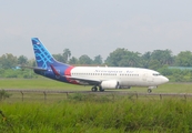 Sriwijaya Air Boeing 737-524 (PK-CLE) at  Palembang - Sultan Mahmud Badaruddin II International, Indonesia