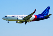 Sriwijaya Air Boeing 737-524 (PK-CLH) at  Surabaya - Juanda International, Indonesia